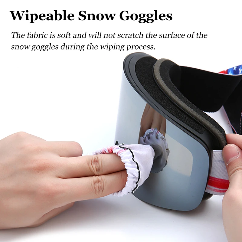 Ski Goggle Cover Dust-proof Scratch-Proof Snowboarding Goggles Protector Cover Skiing Eyewear Covers Snow Sport Glasses Cover