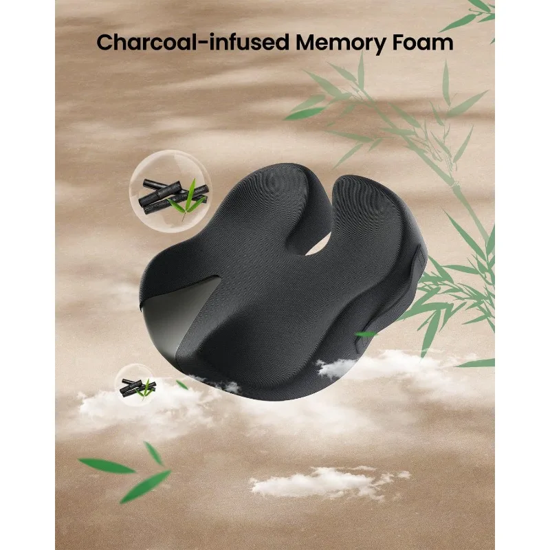 Black Explosive Seat Cushion Car Office Seat Home Beautiful Hip Seat Cushion Dakimakura Azur Lane Cojin Frida Khalo Almofadas view 6