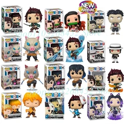 NEW Arrival Funko POP demon slayer toys 1314 873 875 1255 Tanjiro 1193 1091 Action Figures Collection Model Toy for Kids Gift