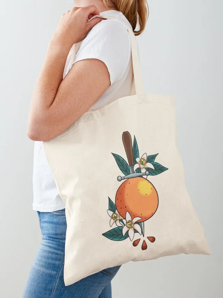 

Dagger and Orange Tote Bag shoping bag shopper bags canvas tote