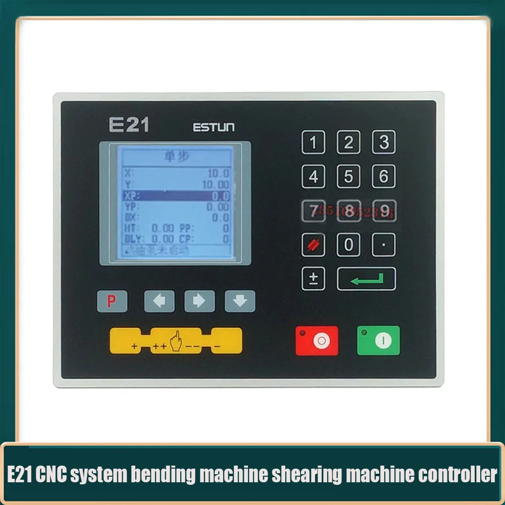 Estun E21 CNC system bending machine shearing machine controller supports single-step/multi-step programming encoder