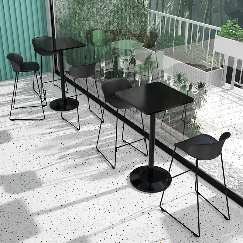 

Minimalist Lounge Bar Chairs Reception Counter Italian Relaxing Bar Chairs Unique Backrest Taburetes Altos De Cocina Furniture