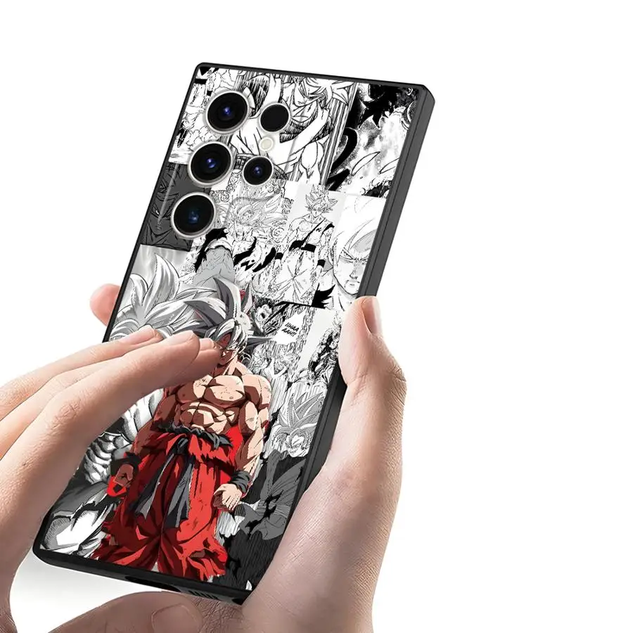 Dragon Ball Goku Manga Son Gohan Black Soft Phone Cover Case for Samsung Galaxy S23 Ultra S20 S24 Plus S25 Edge S21 FE - view 5