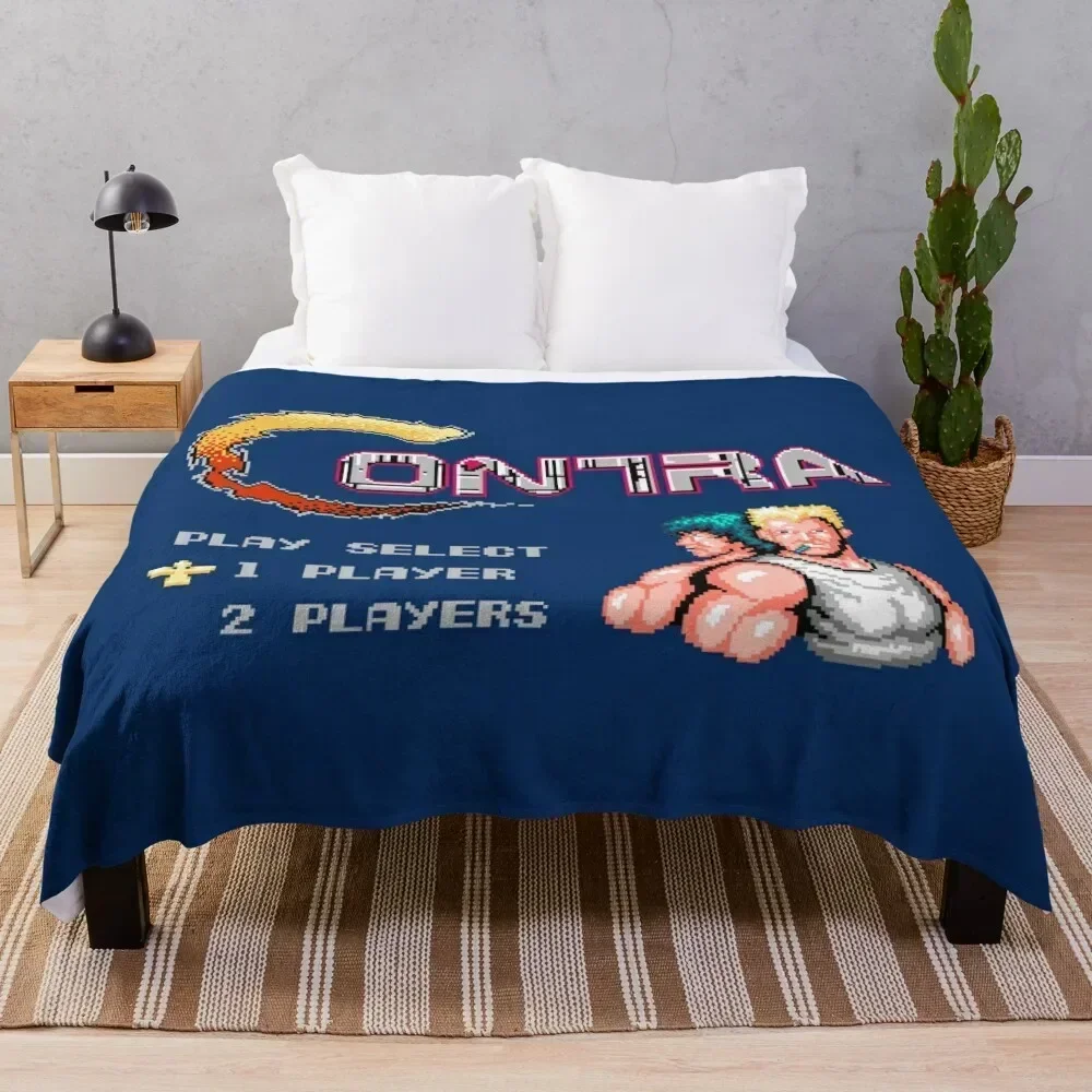 

CONTRA Throw Blanket Air Conditioner Soft Blanket for Office Home