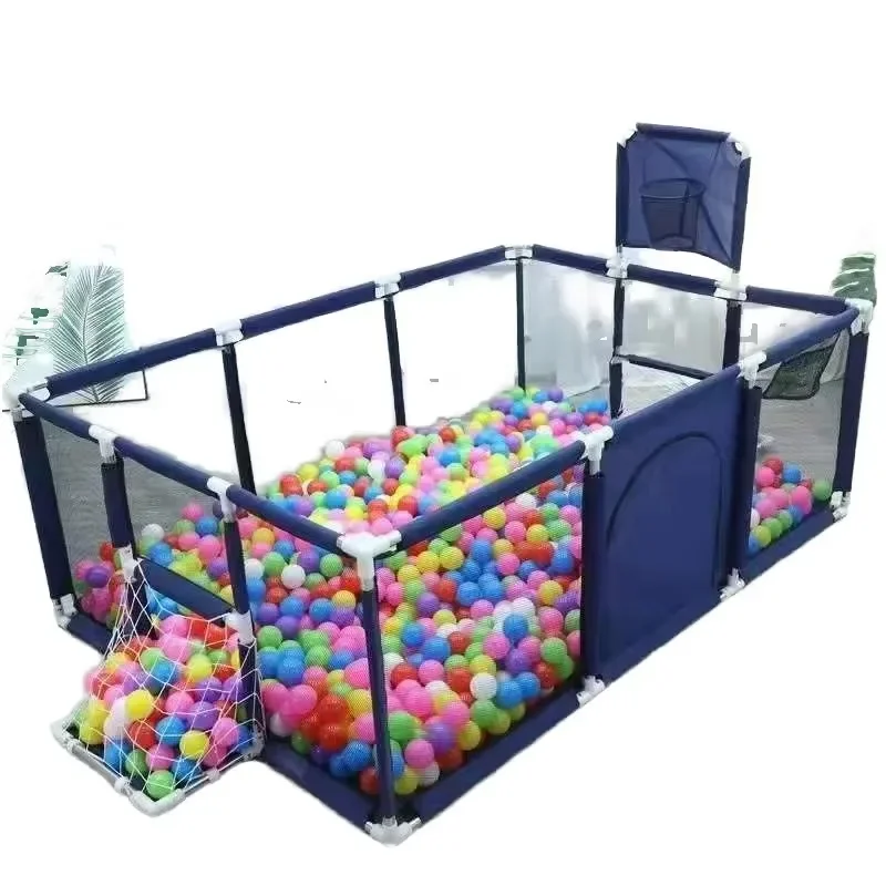

Large Portable Foldable Baby Playpen Manufacturing Travel Fence Playground Children's Safety Net Folding Playpen