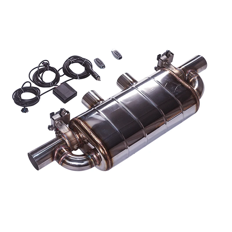 

OEM customized mufflers with electronic valves and dual-pipe intake and exhaust pipes with valves for all models of vehicles