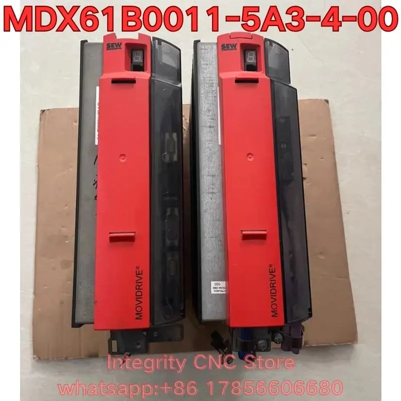 Second-hand MDX61B0011-5A3-4-00 inverter function test is normal