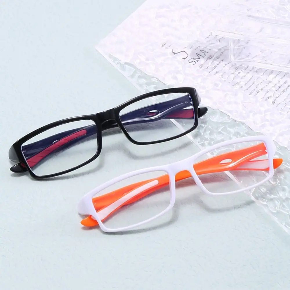 Blue Ray Blocking Anti-Blue Light Reading Glasses Eye Protection Ultralight Square Eyeglasses Sports Hyperopia Glasses Office