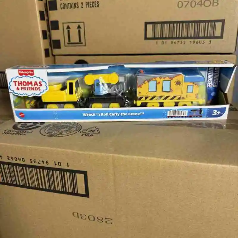 Nowa gorąca sprzedaż towarów Thomas Track Master Series: piękne chwile elektryczny Percy Carly Sandy pociąg zabawki dla dzieci prezenty Hfx97