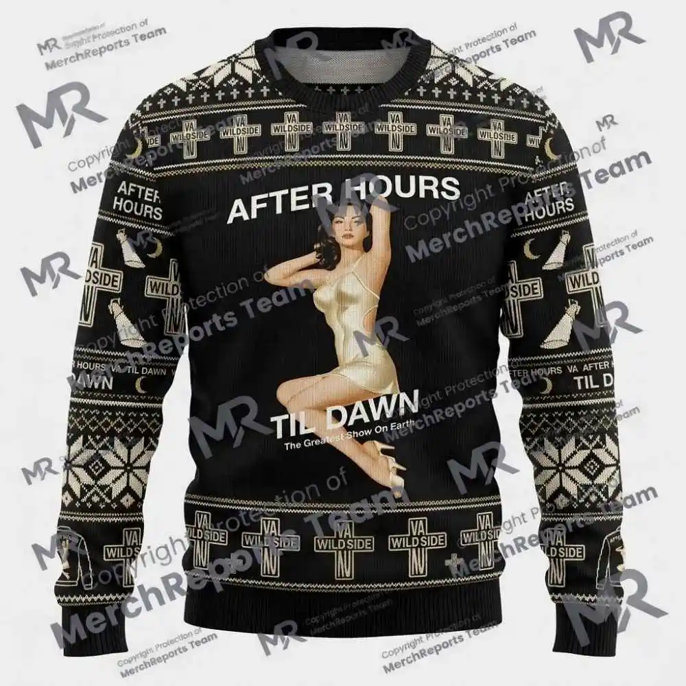 2026/27 Winter After Hours Tile Dawn Ugly Christmas Sweater/Kids Hoodie 3D Printed Y2K Super Comfortable Top Retro Street Style