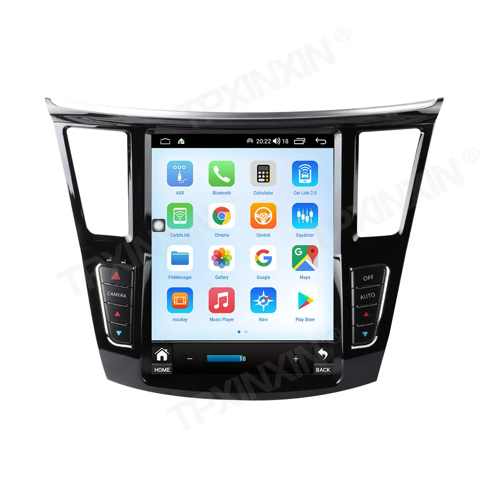 Car Radio Android 12 GPS Navigation Stereo Screen For Infiniti Qx60 Jx35 2014-2019 CarPlay DSP Multimedia Video Player Headunit