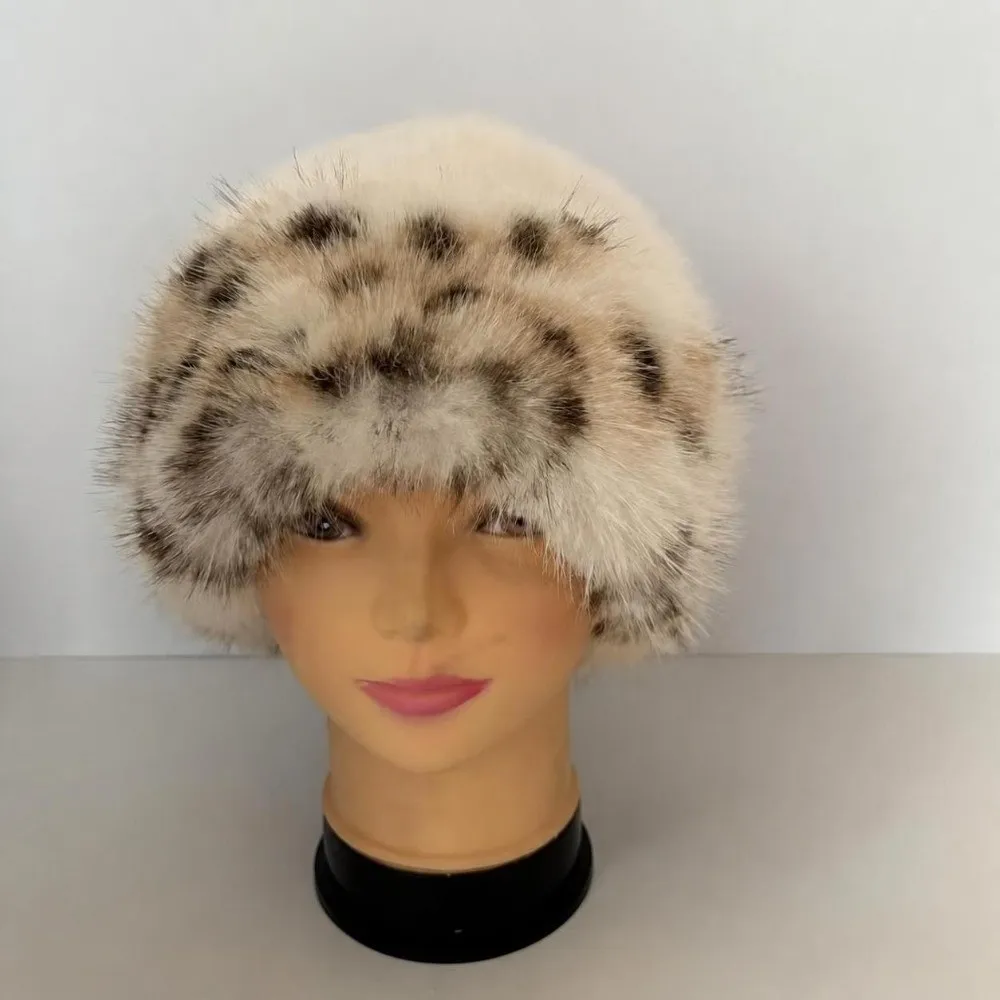 Cozy Windproof Faux Fur Fisherman Hat Soft Ear Protection Cap Thicken Elegant Winter Bucket Hat Ski Riding