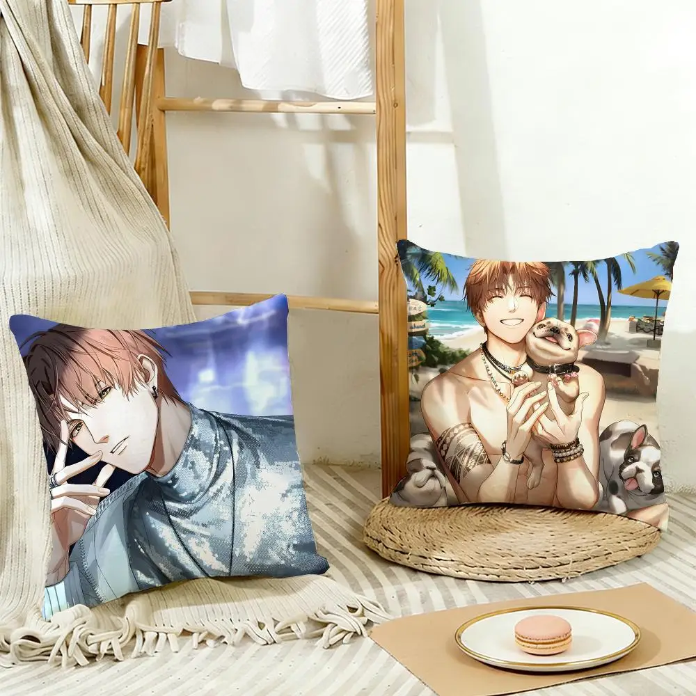 Bright Spirited Game L-Light And Night Jesse Cushion Cover Cozy Pillowcase Holiday House Interior Sofa Bedroom Accessories