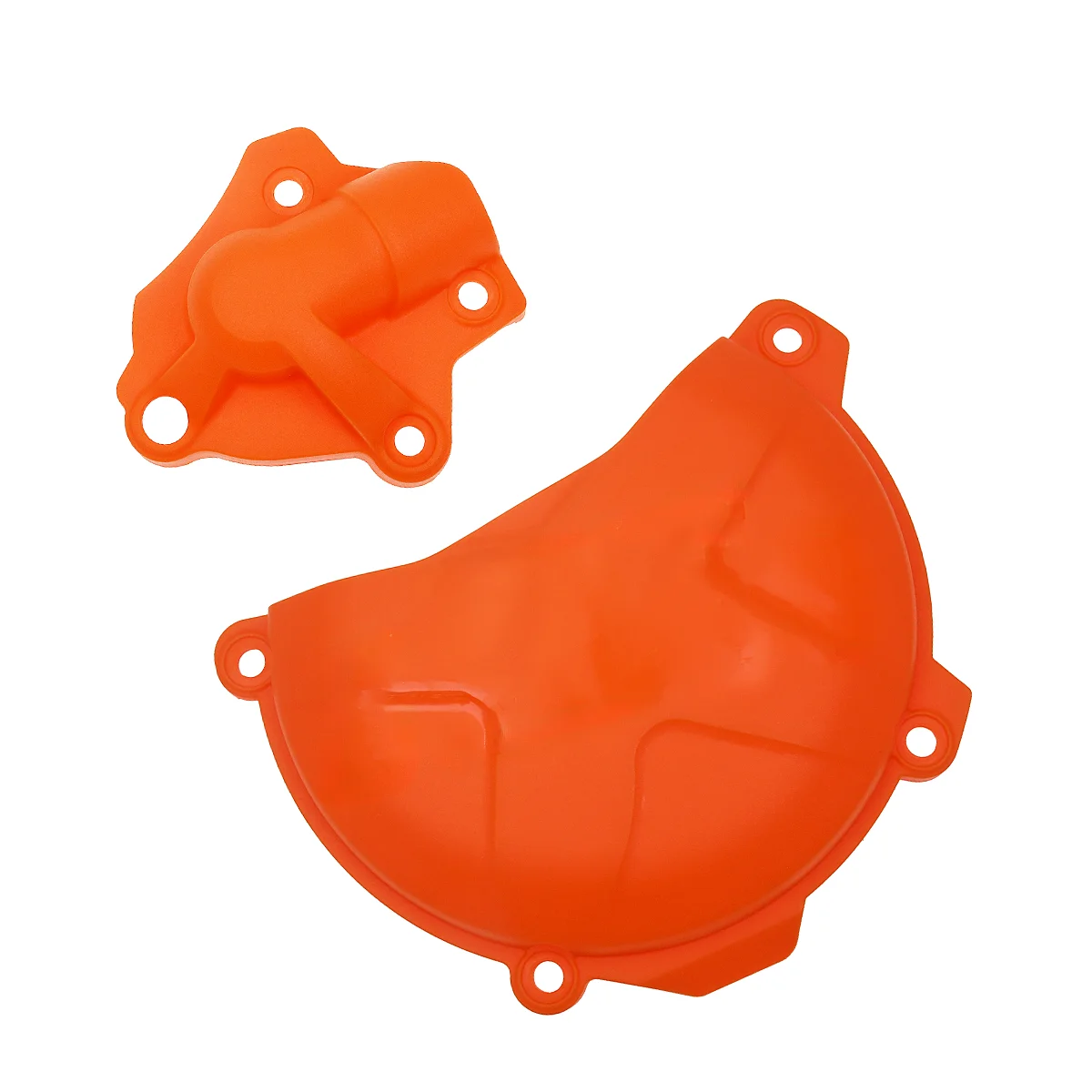 Clutch Cover Protection Cover Water Pump Cover Protector for KTM 250 350 SXF EXCF XCF XCFW FREERIDE 2011 2012 2013 2014-2016