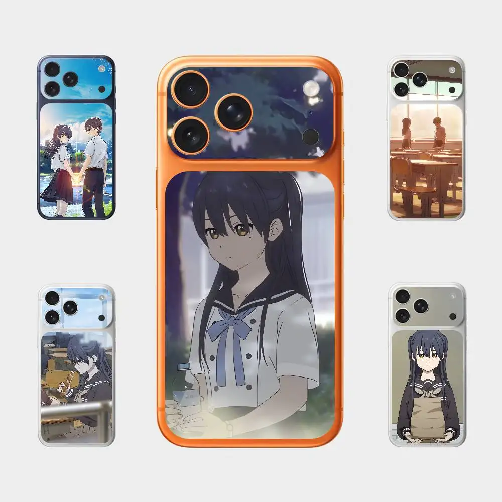 

Anime K-Katagakii I-Ichigyoo Plain Decal Skin For IPhone17 Pro ProMax Back Film Cover Wrap Anti-scratch Durable Sticker