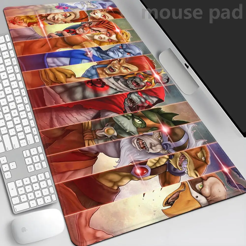 

ThunderCats Cartoon Large Mouse Pad PC Gaming Accessories Landscape Rubber Computer Desk Mat Extended Pad