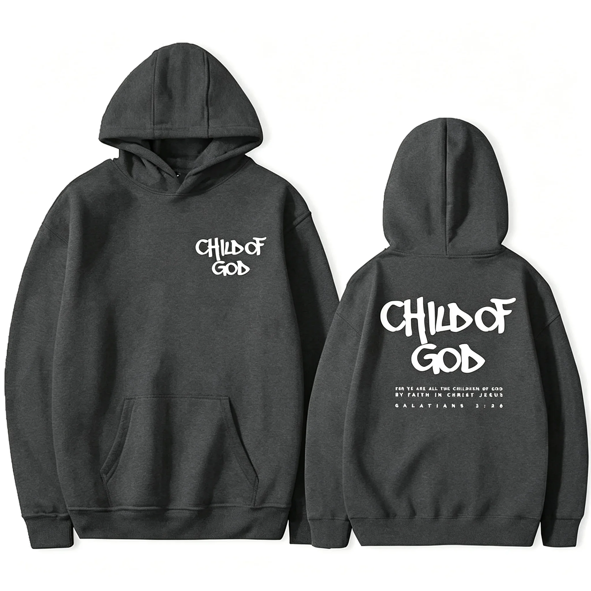 2026 I Am A God Child Kapuzenpullover mit Buchstabendruck, christliche Gott-Sweatshirts, Kapuzenpullover, Gebet zum Herrn, Sweatshirt, Damenbekleidung – Detail 20