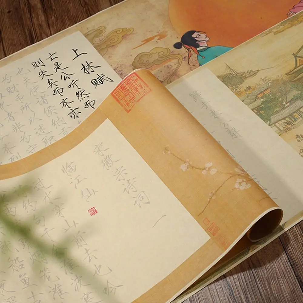 Papier Xuan do kaligrafii starożytnych pism, papier ryżowy chiński do ćwiczeń kaligrafii, papier do pisania ręcznego dla dorosłych.