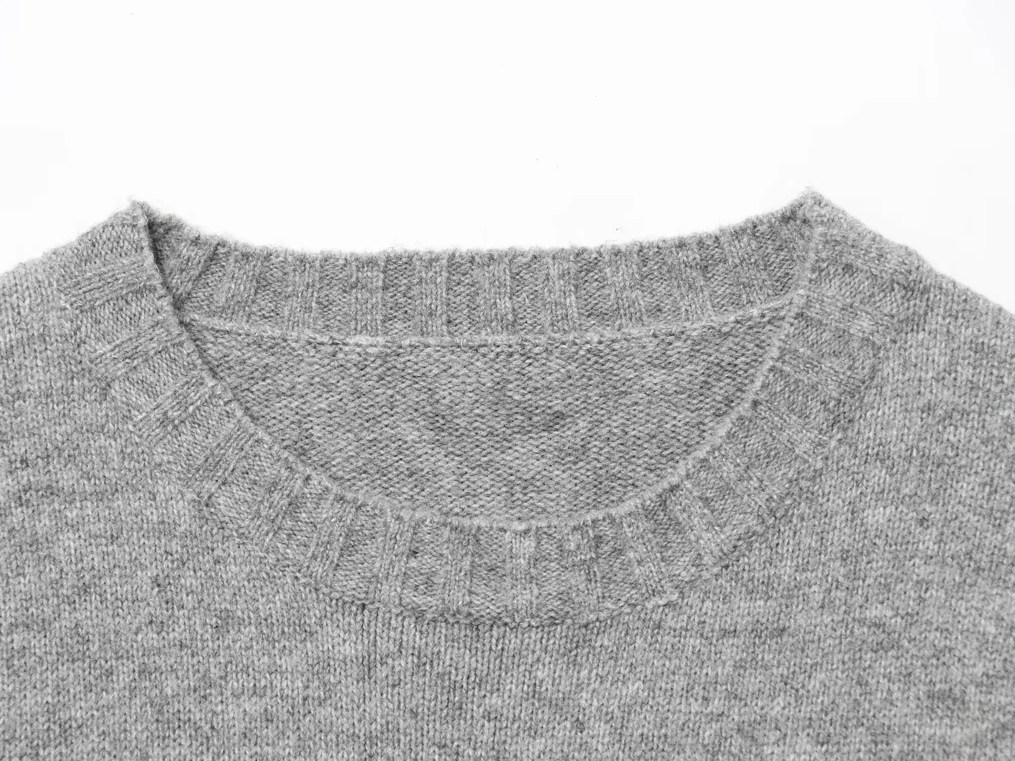 Tank Top Rajut Wanita Model Kerah Bulat Longgar untuk Musim Gugur/Dingin