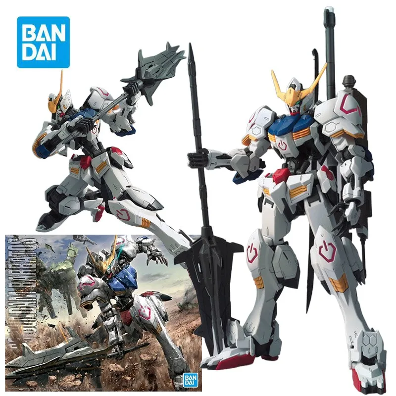 

Bandai MG масштаб 1/100 Gundam Barbatos экшн-фигурка Gundam модель комплект железные крови Orphans ASW-G-08 коллекция дисплей подарки