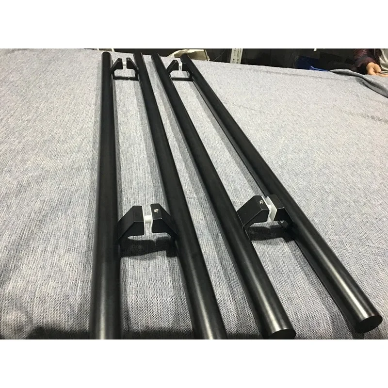 Thickened stainless steel handle Frameless glass door handle Black door Wooden door handle