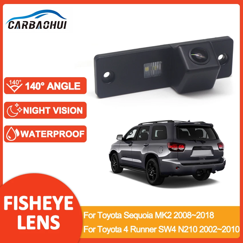Автомобильный монитор парковки заднего хода ночного видения для Toyota Sequoia MK2 2008 ~ 2018 для Toyota 4 Runner SW4 N210 2002 ~ 2010