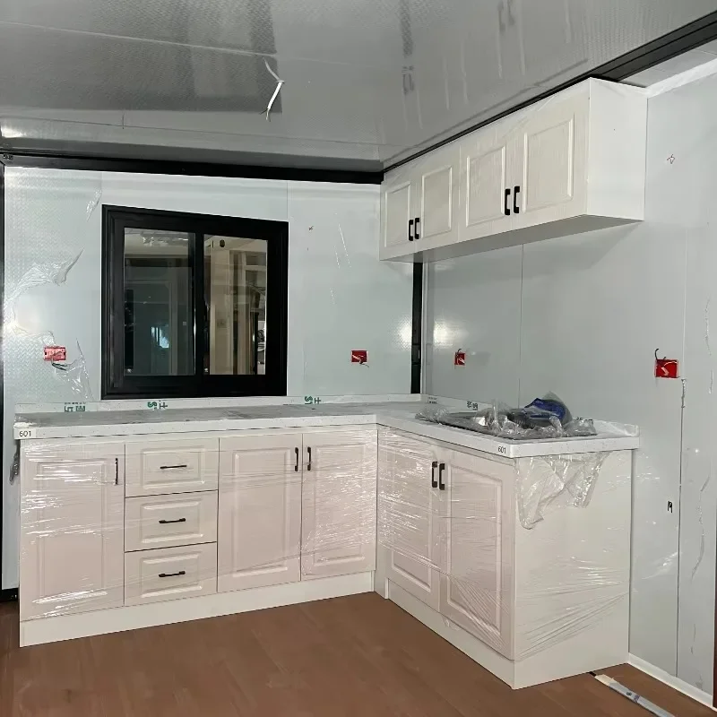 Luxury Modern Style 40ft & 20ft Mobile Home Competitive Price Prefab Expandable Container House Steel Office Use