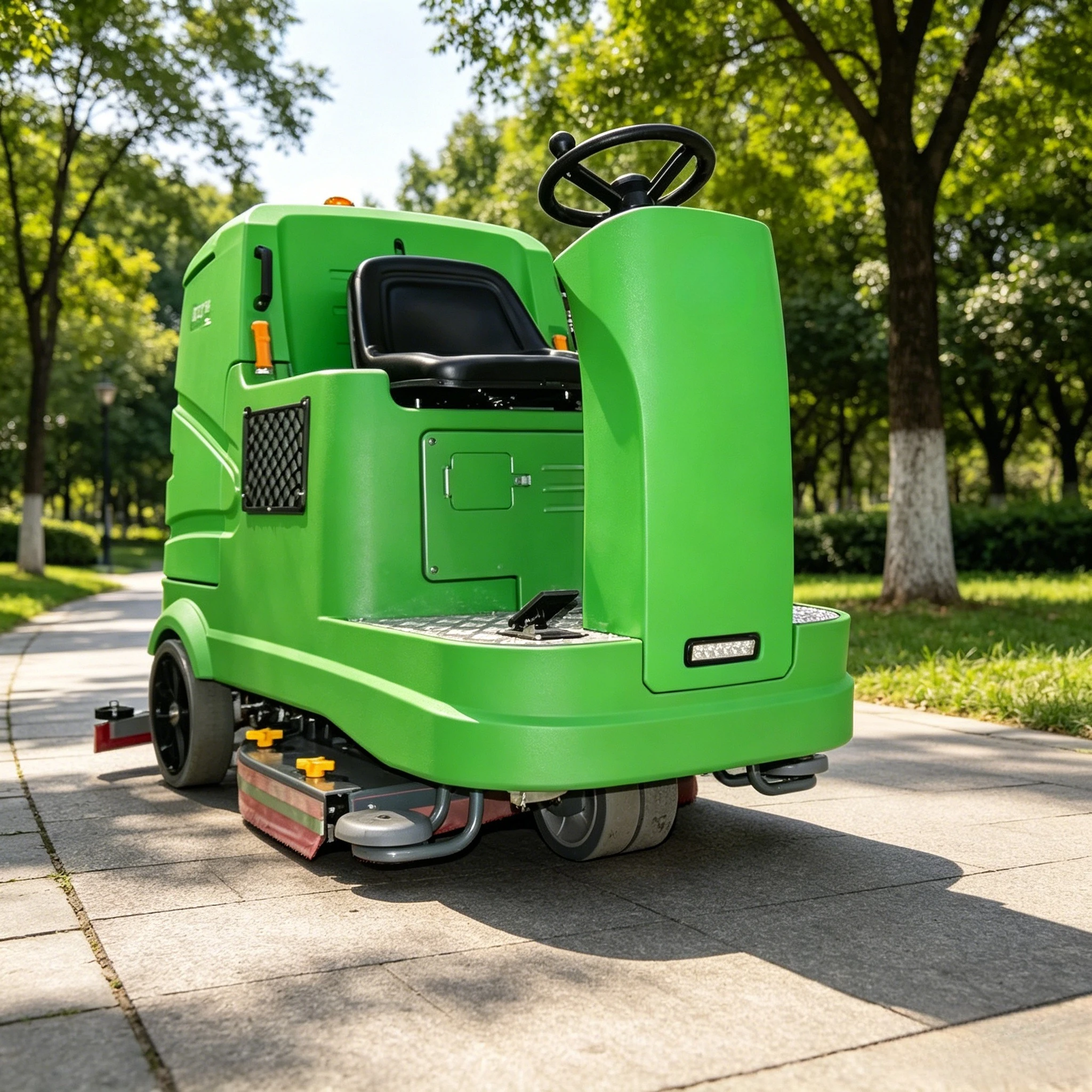 

Commercial Ride On Floor Scrubber 22 Inch Battery Powered Floor Washer for Mall Factory Cleaning Machine with Squeegee