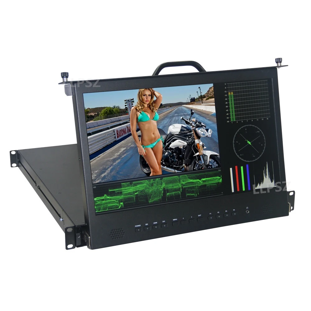 Lilliput RM-1730S 17.3 Inch Keyboard Drawer 1RU Pull-out Rack Monitor
