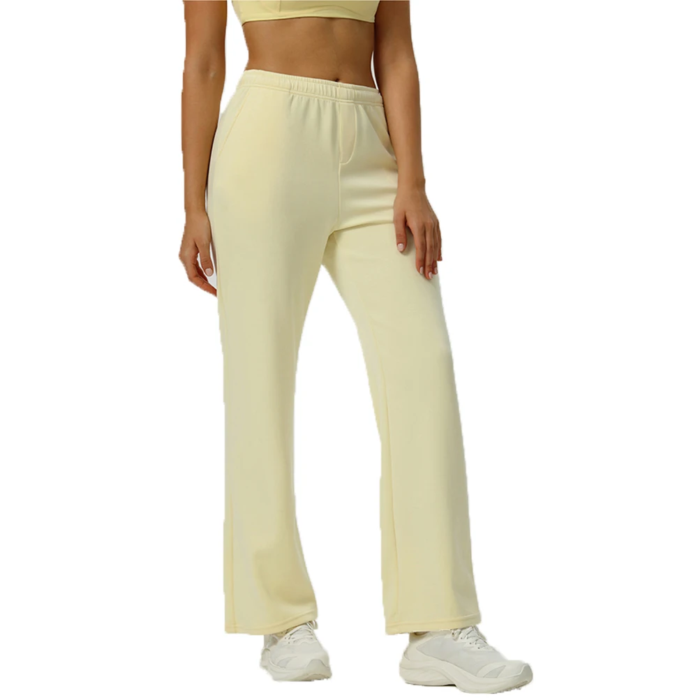 

Расклешенные леггинсы для йоги, женские дышащие широкие брюки с высокой талией, спортивные брюки-клеш для спортзала, велосипедные брюки, леггинсы для танцев