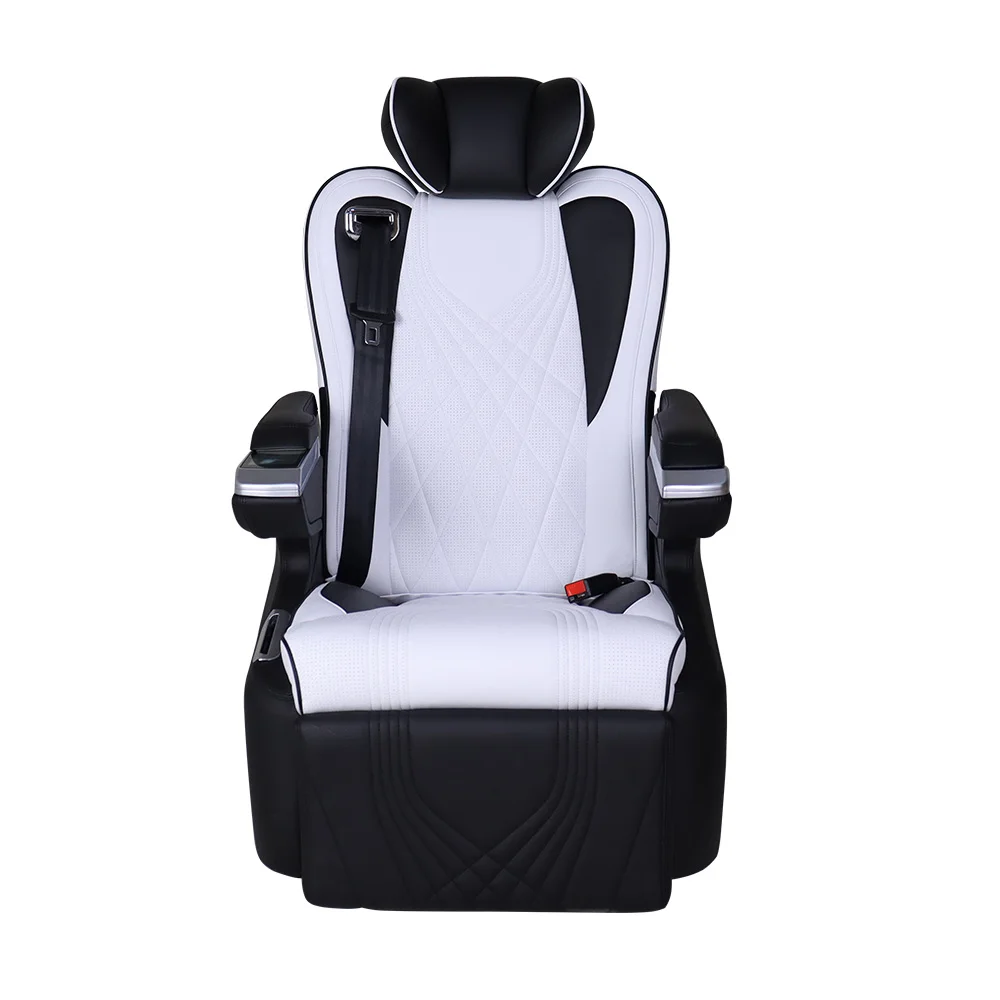 Modified Luxury VIP Car Seat Custom Leather Power Back Row Van bench Seat for Vito V class Alphard w447 Metris