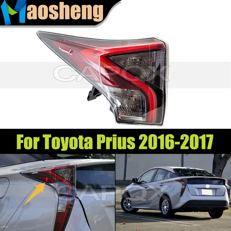 

Car Rear Bumper Taillight Taillamp For Toyota Prius 2016-2017 Brake Light Taillamps Tail Light