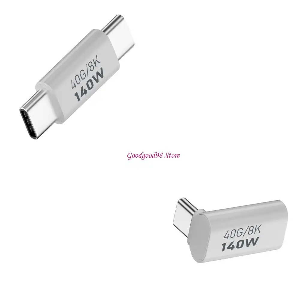 

Type C 140W 40G 8K Adapter for Laptop Phone Tablet Fast Charging Data Transfer W8EC