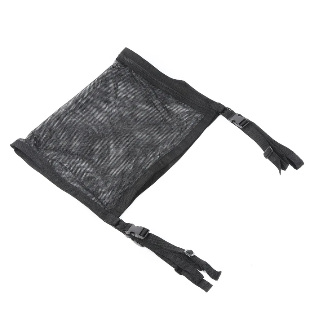 Double-Layer Car Ceiling Cargo Net Expandable Adjustable Overhead Cargo Organizer Polyester Mesh Car Roof Storage Bag Travel