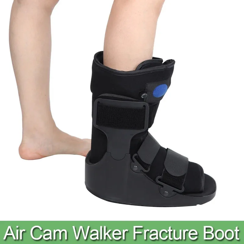 1PCs Short Walking Shoe-Air Bags Walker Brace For Achilles Tendon rupture Postoperative Rehabilitation Ankle Fracture Fix Boots