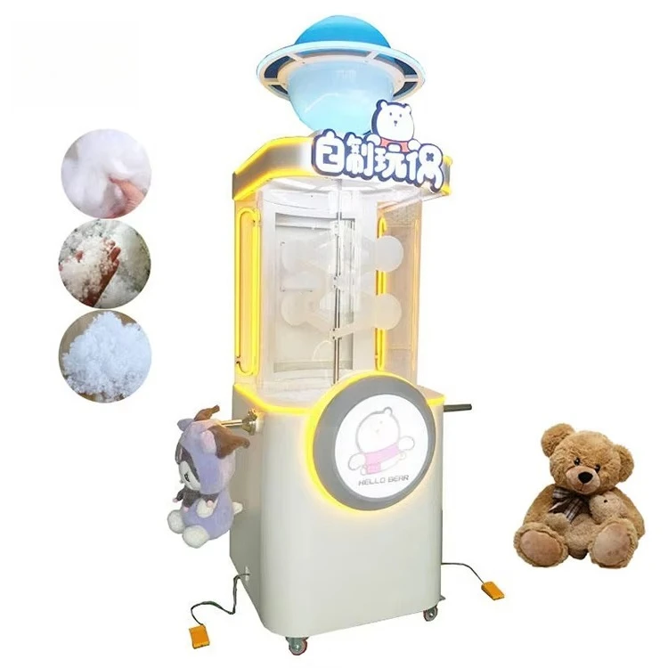 Mini Portable Plush Toy Filling Machine Cotton Fiber Stuffing For Cute Animal Doll DIY Business FL Customized Wholesale