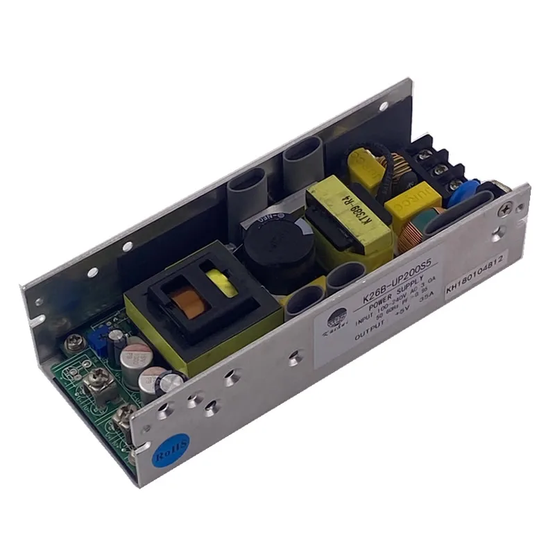 ETL Certificate 5V 200W Open Frame Power Supply K26B-UP200S5 with PFC Function