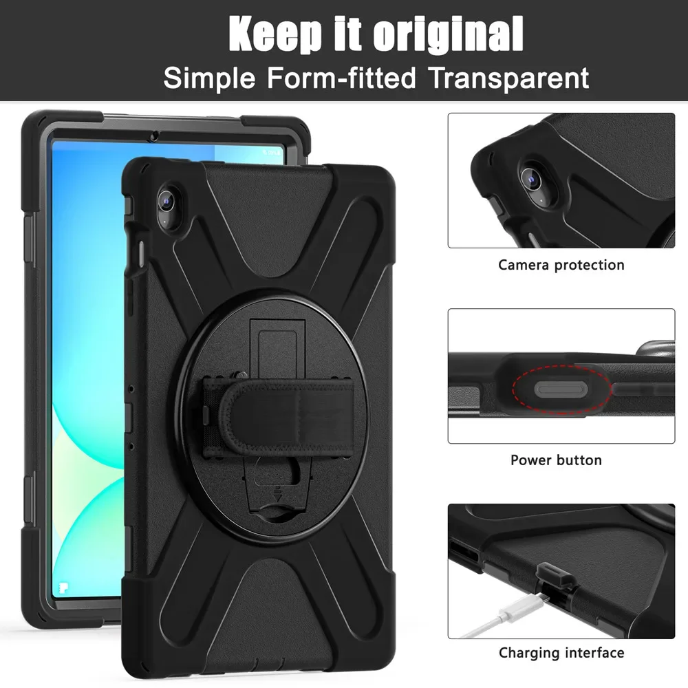 Kids Case For Samsung Galaxy Tab S10 FE Plus 13.1 Inch SM-X620 SM-X626B Tablet Shockproof Cover Tab S10 Fe Plus FE+ 13.1