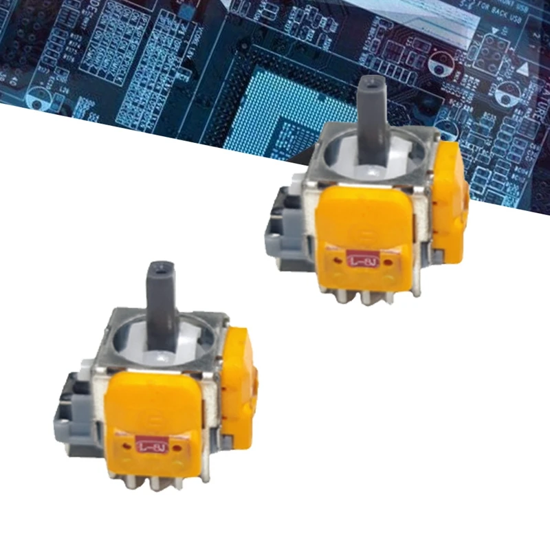 2 Stück Joysticks Kit für ps5 Spiele konsole Joysticks Halle elektro magnetisch einstellbare Joysticks mit Schrauben dreher Reparatur set langlebig