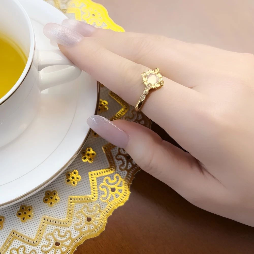 Ring Moderne Vintage Liebe Feine Jewerly Für Frauen 2022 Sommer Marke Neue Geschenk In 925 Sterling Silber – Detail 12