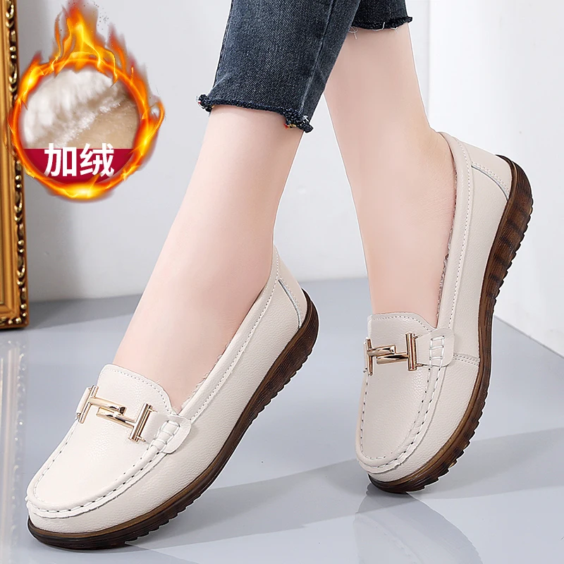 

Women Casual Sports shoes sneakers Loafers Flat Heel Round Toe Breathable Sweat-absorbent Leisure Outdoor Wear