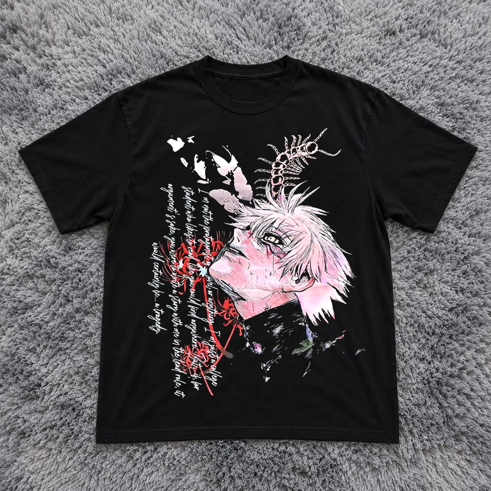 Kaneki Ken Grafik Tişört Anime - Anime Cosplay Tokyo Ghoul incelemesi ve fiyatı