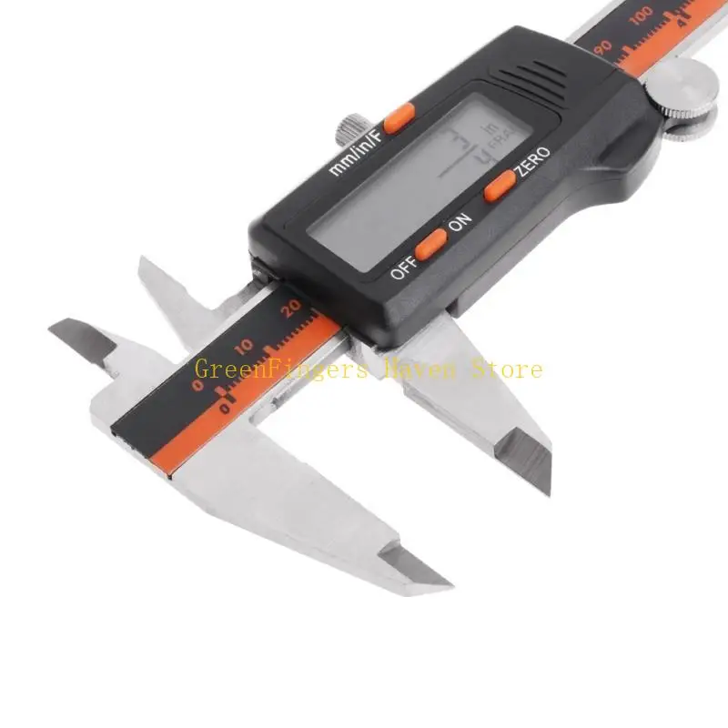 F68D Electronic Caliper with Inch/Metric/Fractions Conversion Large LCD Display