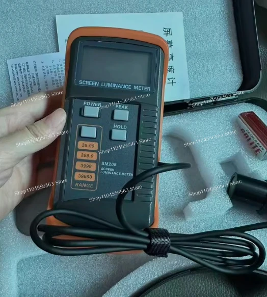 

Высокоточный измеритель яркости экрана SM208 для тестирования телевизоров, CD-плееров, люминесцентных и трансмиссионных панелей