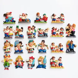 Ukraine Amorous Feelings 3D Fridge Magnets Tourist Souvenirs Crafts Refrigerator magnet Decoration Articles Handicraft