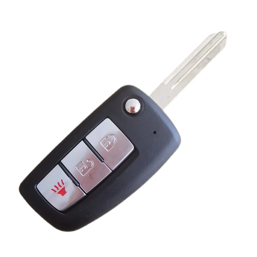 2/3/4 Buttons Remote Car Key Shell Case For Nissan Qashqai Sunny NV200 J11 Pulsar C13 Juke X-Trail T32 Micra Auto Flip Key NSN14