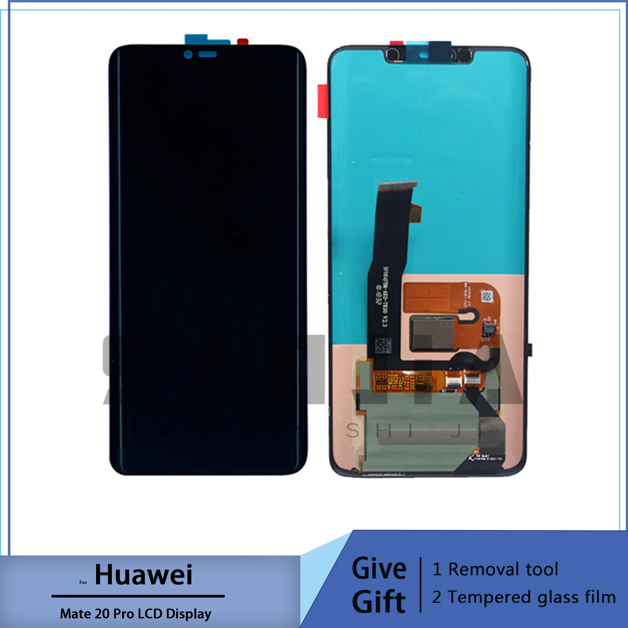 

For huawei mate 20 pro lcd screen , touch screen with digitizer and 6.39 inch screen mount and with frame