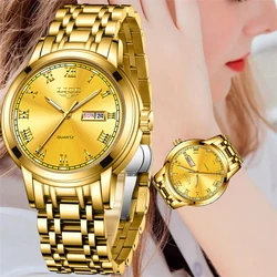 2023 LIGE Fashion Ladies Watch Brand Ladies Creative Steel Women Bracelet Watches Female Waterproof Clocks Relogio Feminino+BOX