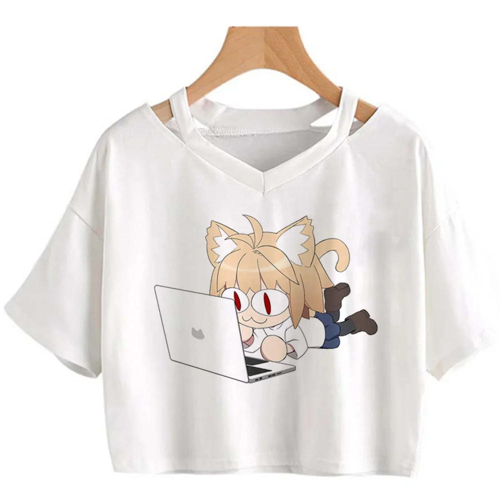 Neco Arc t-shirts women Japanese tshirt girl designer clothing