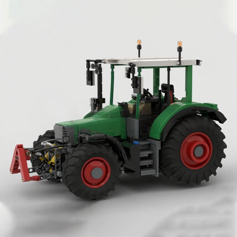 1186pcs MOC Technical Fendt Tractor Model Building Blocks Christmas Gift Toy Architecture Display Birthday Idea 3D Education DIY